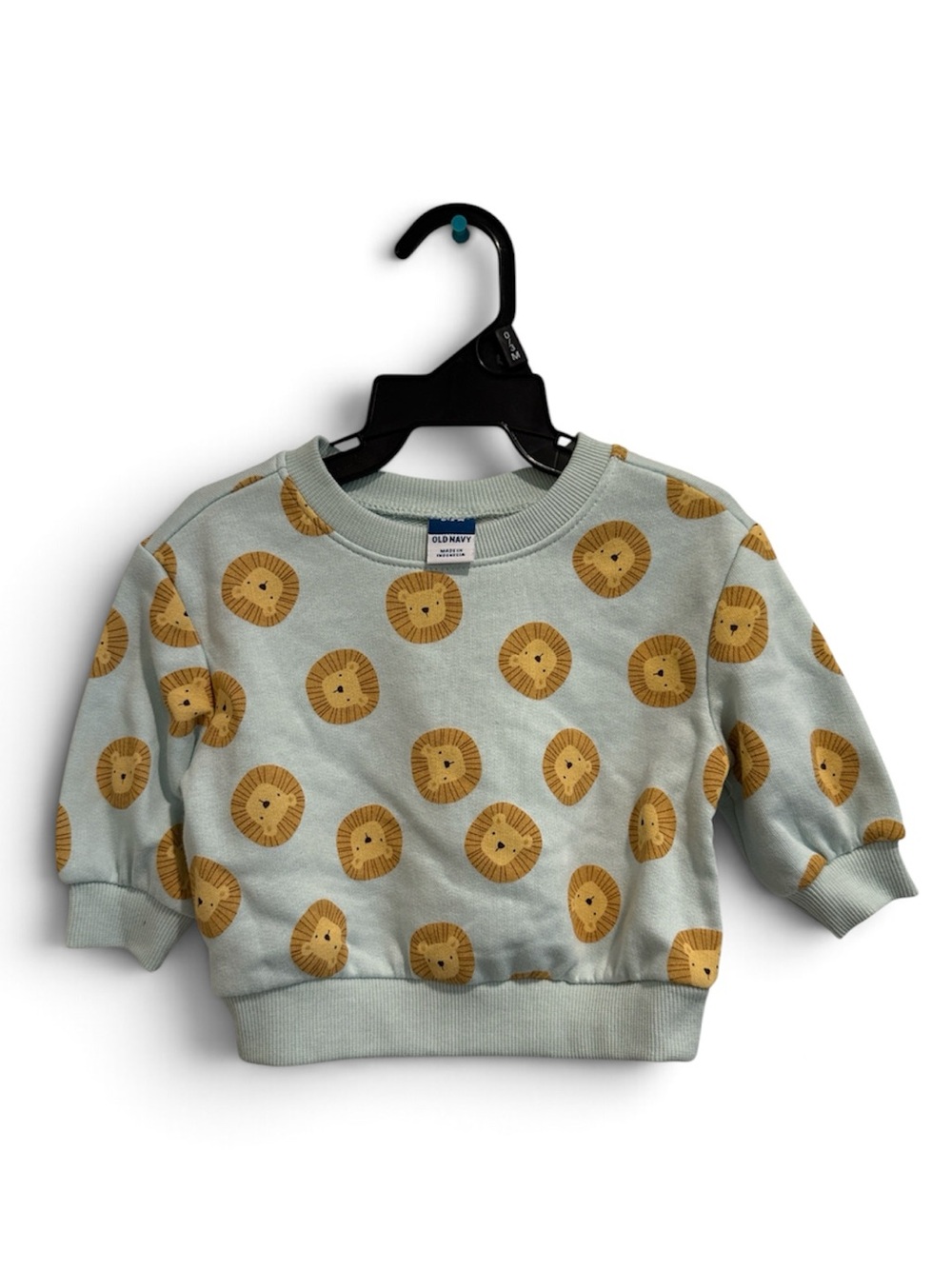 Old Navy | NWT Light Blue Sweatshirt with Yellow Lion Print - Kids